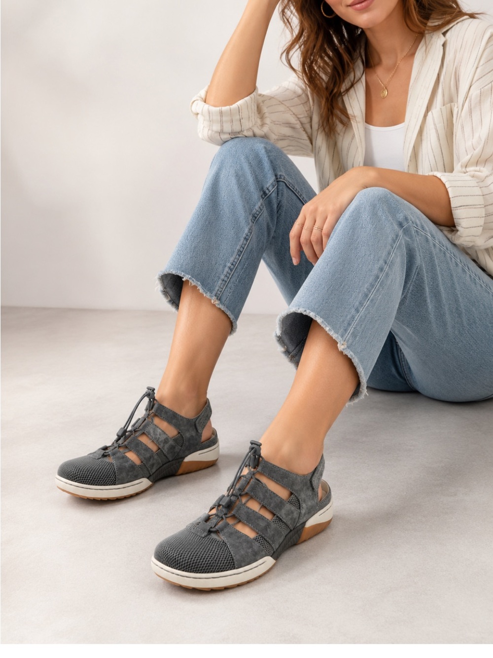 Dansko Riona fisherman-style sneaker sandals. EU 40
